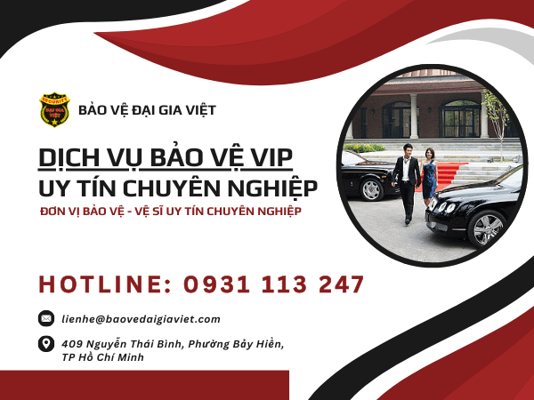 Dịch vụ Bảo vệ VIP